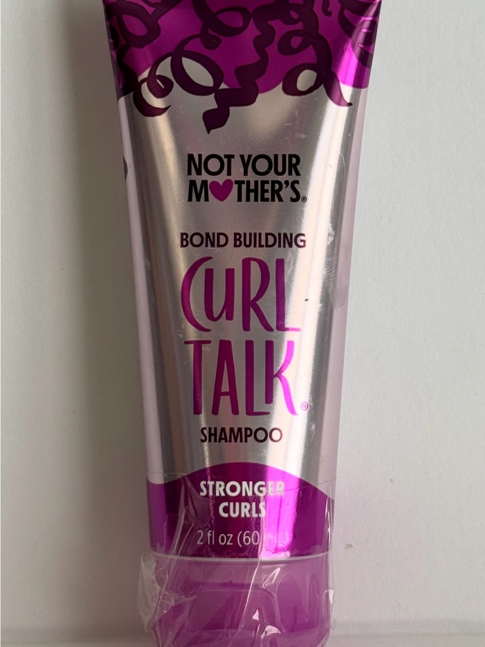 Not Your Mother's Curl Talk Bond Building Shampoo - Pink/Silver 2 fl oz